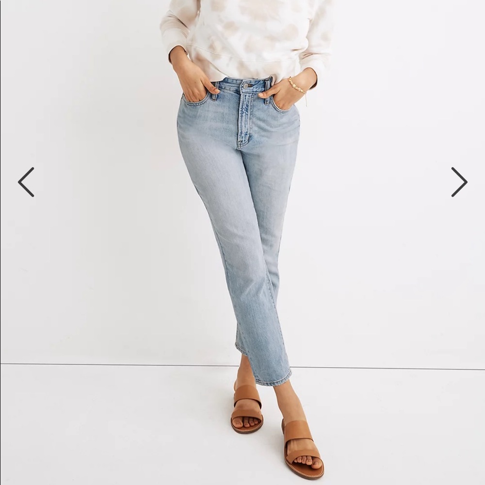 Madewell The Petite Curvy Perfect Vintage Jean in Fitzgerald Wash (26P)